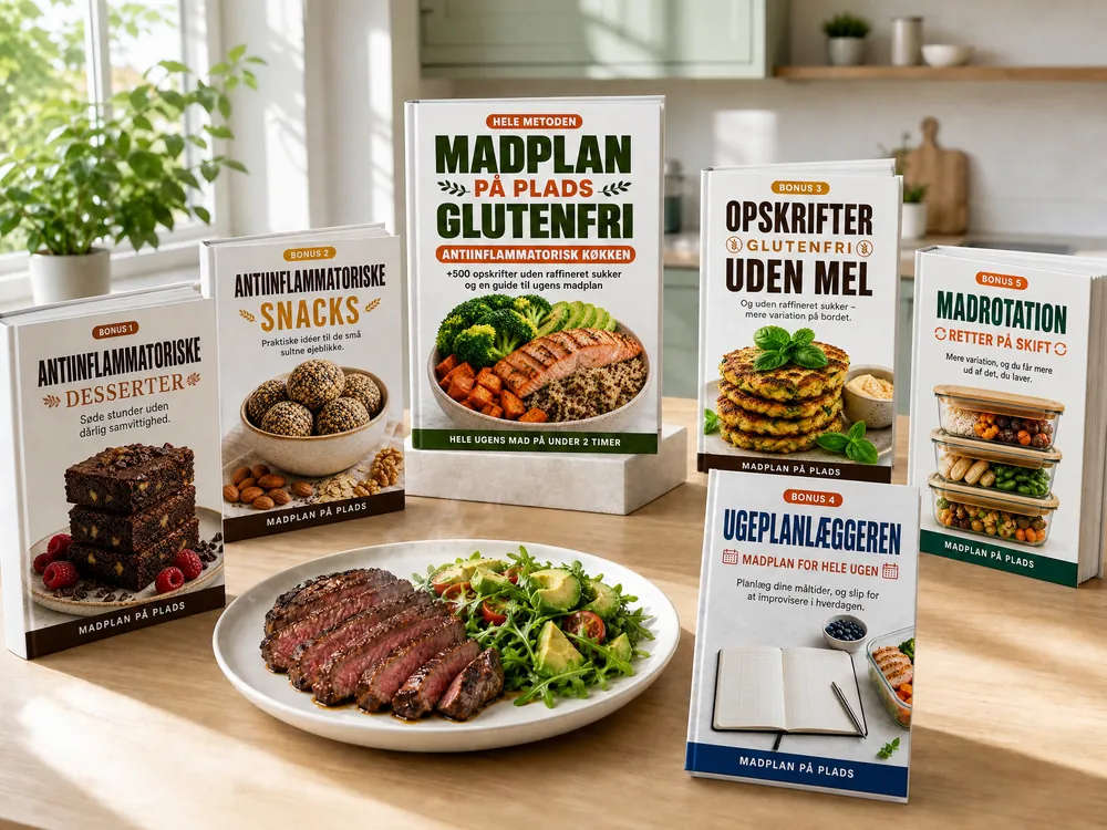 Madplan på plads med de 5 bonusbøger